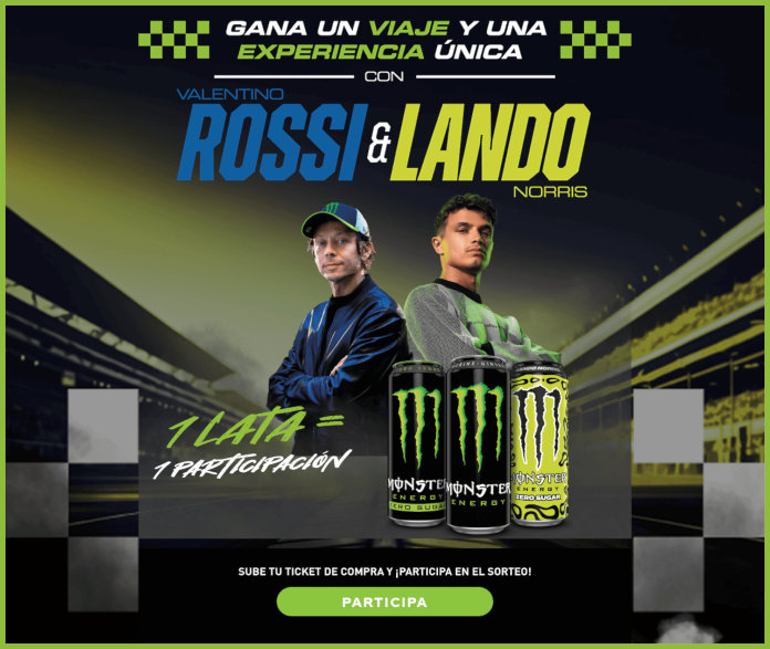 Sorteo Por Compra Monster Viaje Valentino Rossi