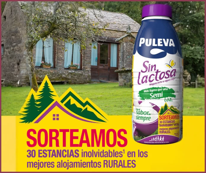 Sorteo Por Compra Puleva Sin Lactosa 30 Estancias