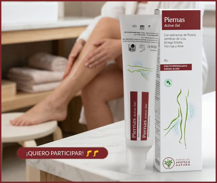 Tester Myapoteca Natura Piernas Active Gel