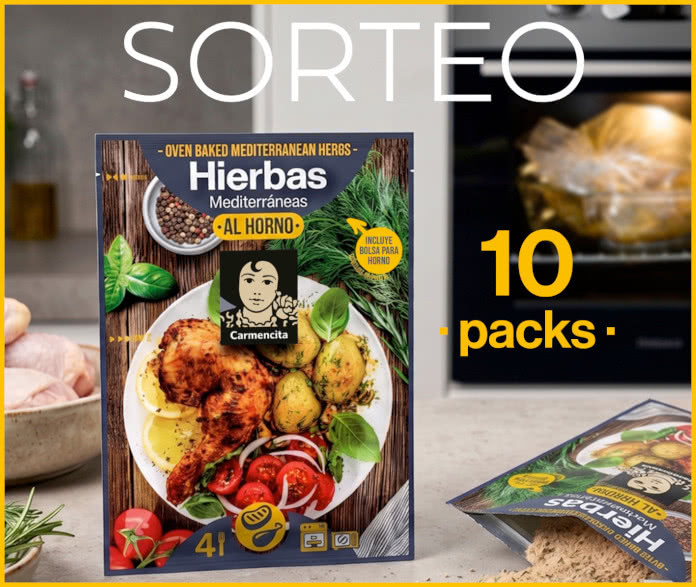 Sorteo 10 packs de sazonadores Carmencita