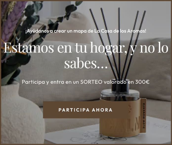 Sorteo La Casa de los Aromas