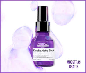 Muestras Gratis Loreal Keratin Alpha Sleek