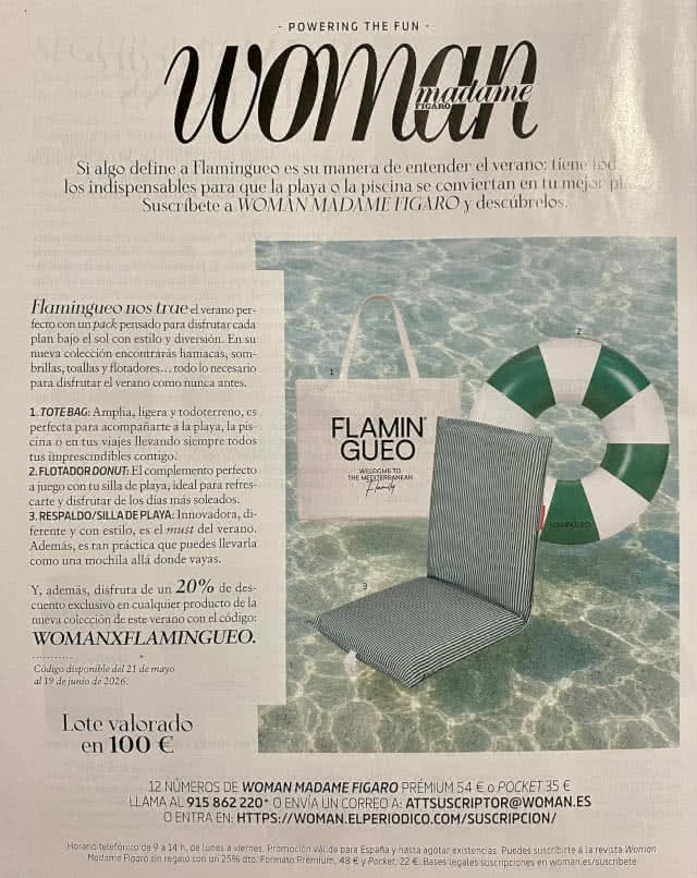 Regalos Suscripción Revistas Woman Junio 2026 Flamingueo