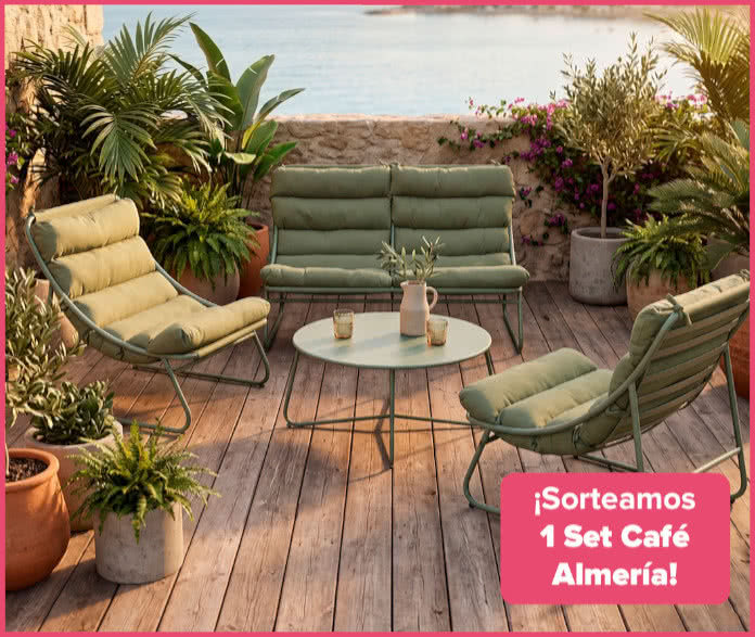 Sorteo Carrefour Set Jardín Café Almería