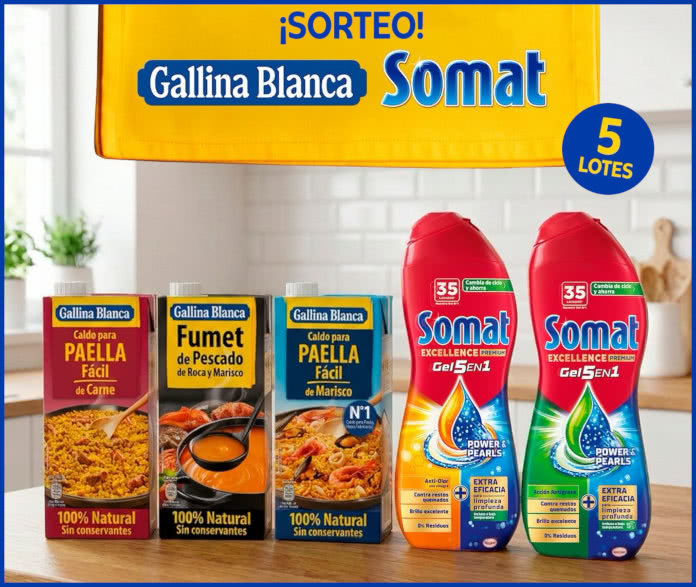 Sorteo Gallina Blanca Somat 5 Lotes 2