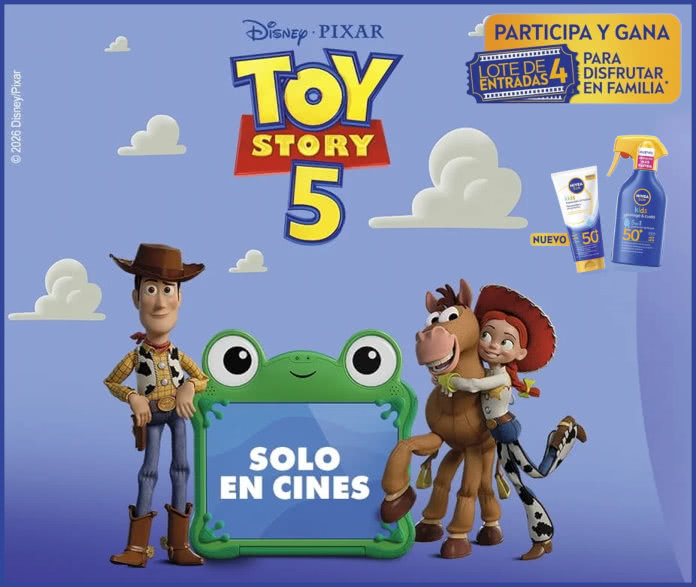 Sorteo Por Compra Nivea Kids 50 Packs Entradas Toy Story 5