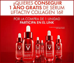 Sorteo Vichy Canal Sondeo Lote 12 Meses Liftactiv Collagen 16