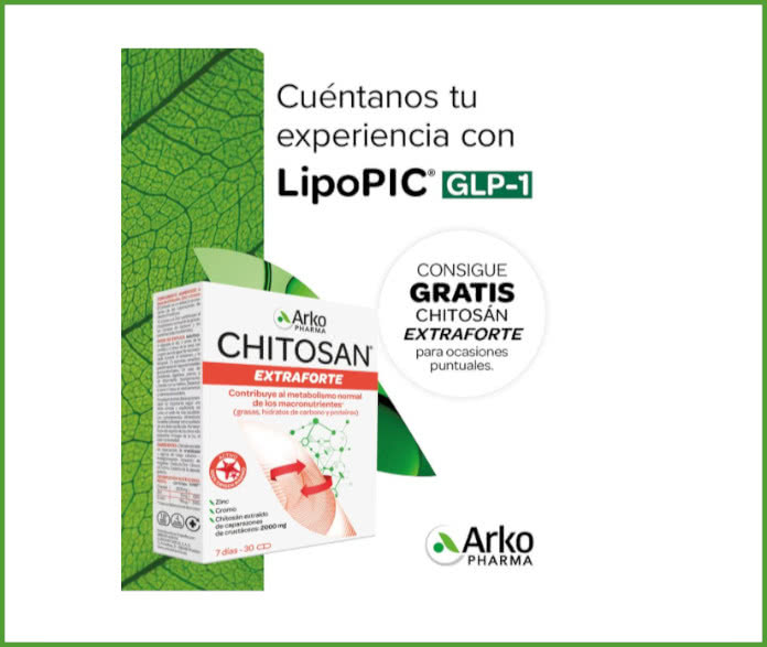 Arkopharma regala 500 unidades de Figurmed Chitosan