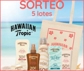 Sorteo Instagram Aromas pack de protección solar Hawaiian Tropic