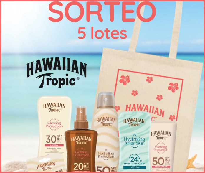 Sorteo Instagram Aromas pack de protección solar Hawaiian Tropic