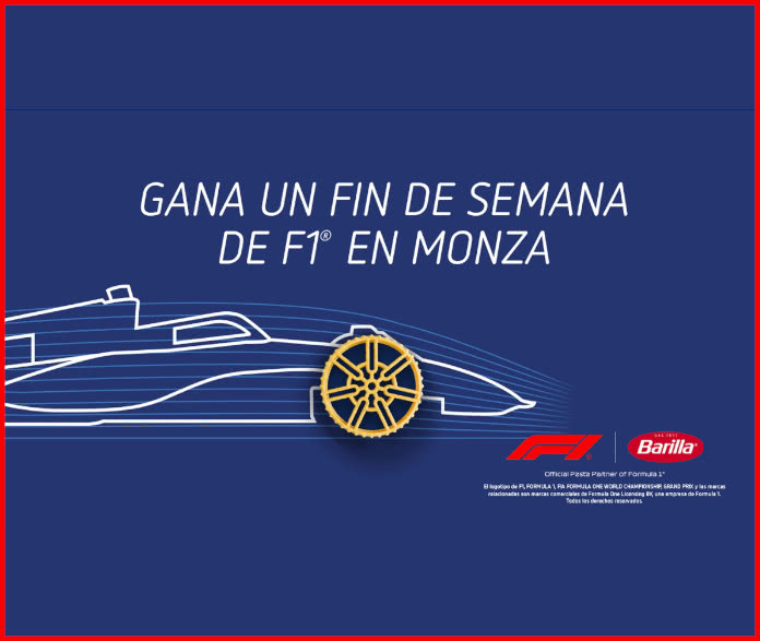 Sorteo por compra Barilla