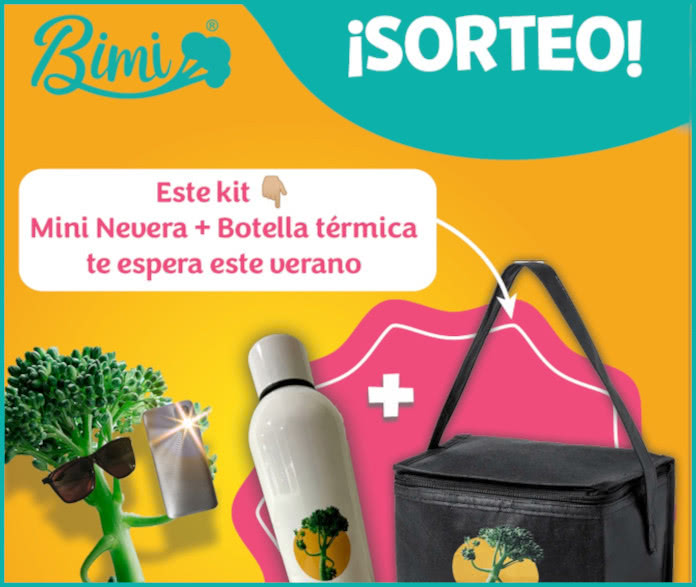 Sorteo Instagram 5 kits de verano Bimi