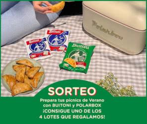 Sorteo Instagram 4 lotes Buitoni y nevera Polarbox