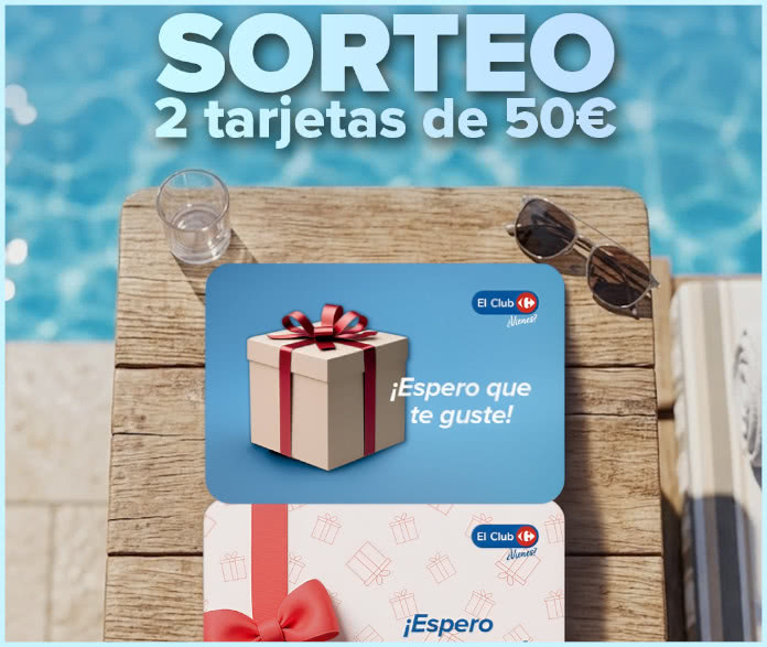 Sorteo Instagram Carrefour TEX 2 tarjetas regalo 50 €