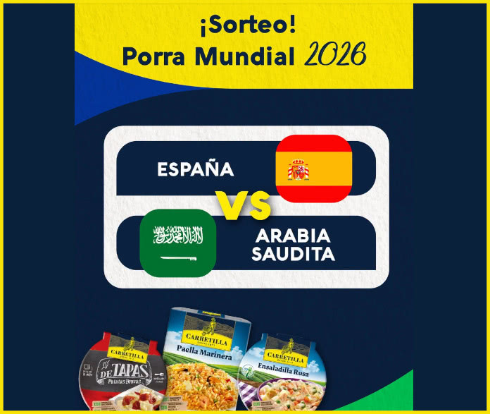 Sorteo Facebook un lote de Platos Listos Carretilla
