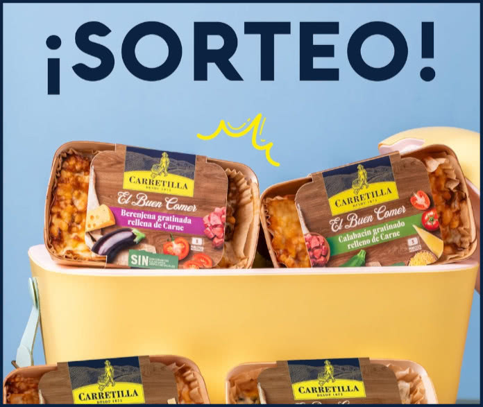 Sorteo Facebook Carretilla 5 lotes Lasaña