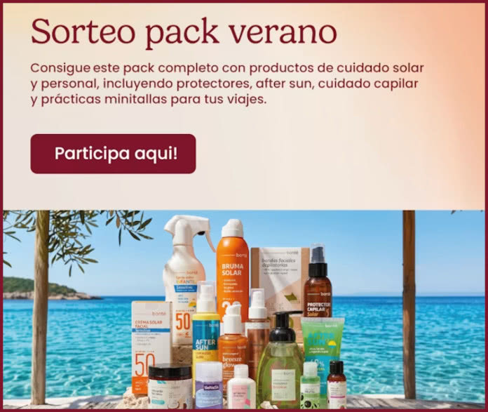 Sorteo Clarel pack de verano