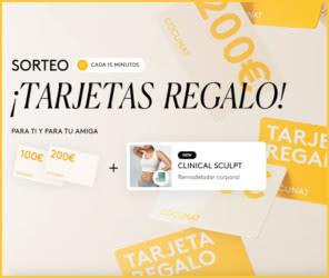 Sorteo Cocunat tarjetas de 100 € y 200 €
