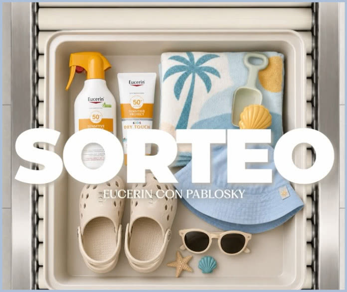 Sorteo Instagram 3 packs zuecos y protección solar Pablosky y Eucerin