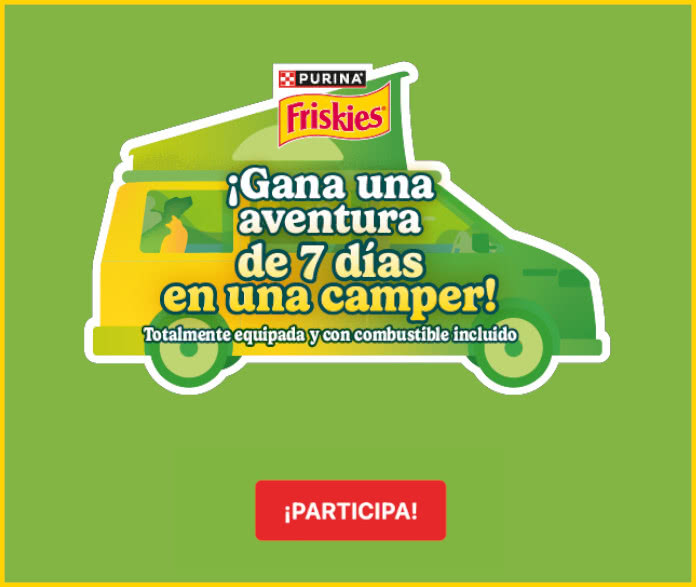 Sorteo por compra Friskies viaje en camper