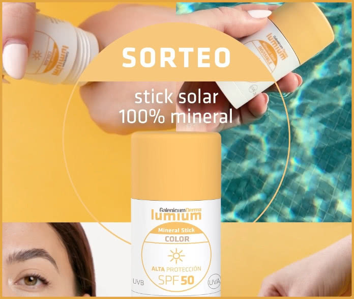 Sorteo Instagram Galenicum Derma 10 sticks solares