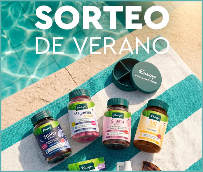 Sorteo Instagram 4 kits Gummies Kneipp