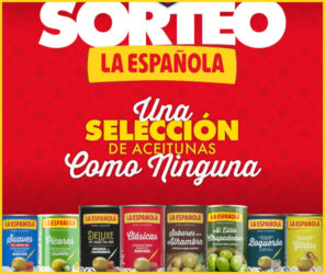 Sorteo Instagram La Española pack de aceitunas