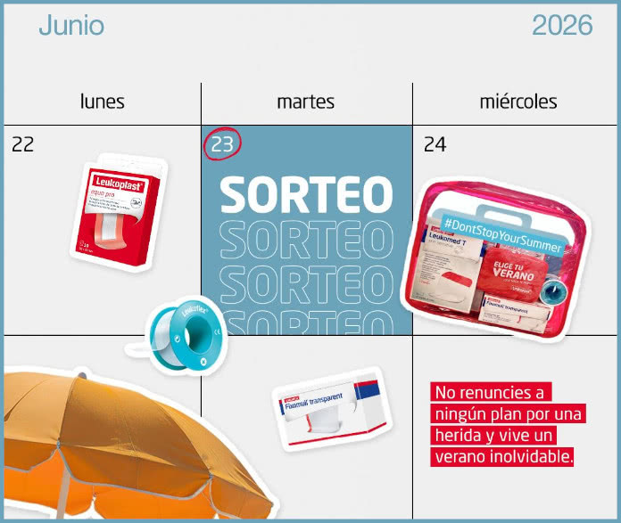 Sorteo Facebook Leukoplast 10 packs regalo