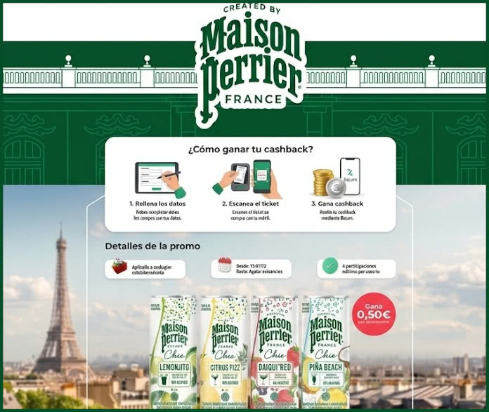 Promoción Reembolsos Maison Perrier
