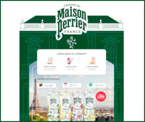 Promoción reembolsos Gelt bebidas Chic Maison Perrier