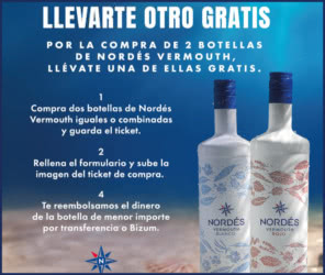 Promoción 2 x 1 Nordés Vermouth