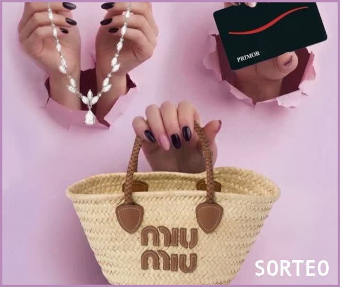 Sorteo bolso Miu Miu set de joyas DamaCoco