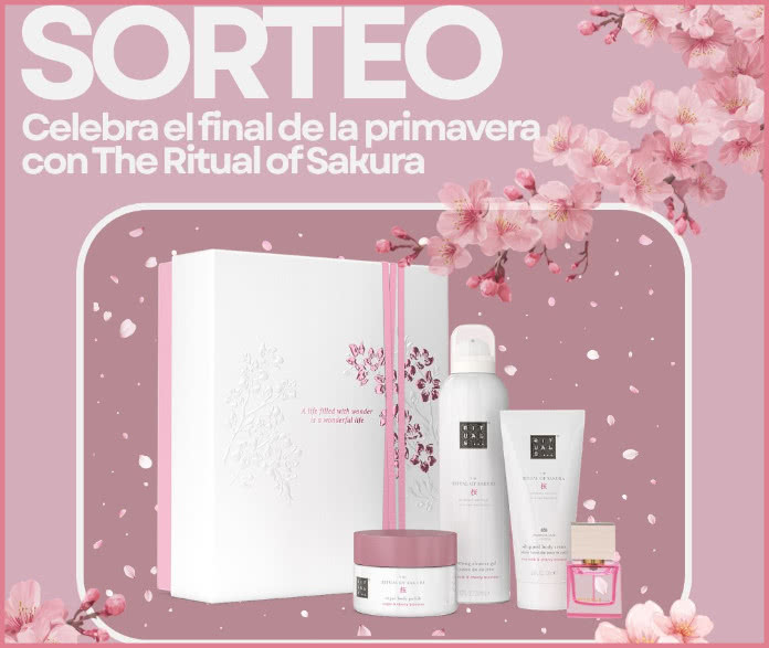 Sorteo Instagram Rituals y Visit Japan 2 cofres The Ritual of Sakura