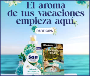 Sorteo Instagram San 6 escapadas y suavizantes