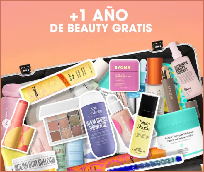 Sorteo Instagram Sephora maleta de viaje y un año de beauty gratis