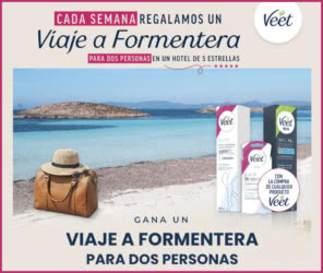 Sorteo por compra de Veet viaje a Formentera