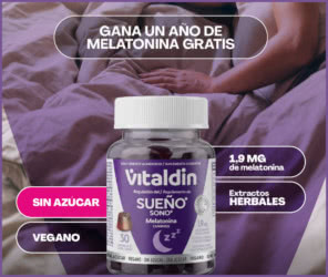 Sorteo Instagram Vitaldin un año de Melatonina Gummies