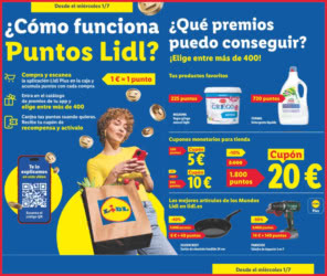 Cupones Descuento Lidl Programa Puntos