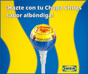 Gratis Ikea Chupa Chups Sabor Albóndiga