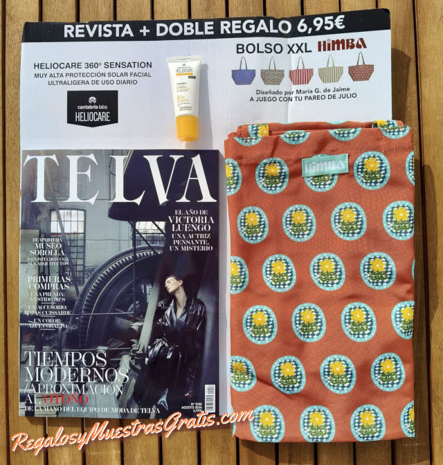 Regalos Revistas Agosto 2026 Telva Bolso XXL