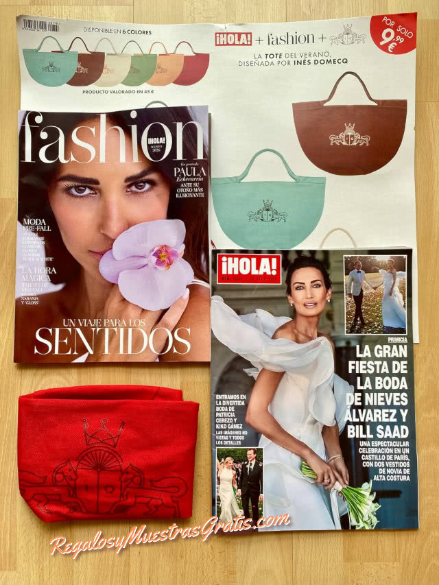Regalos Revistas Julio 2026 Fashion Tote Bag