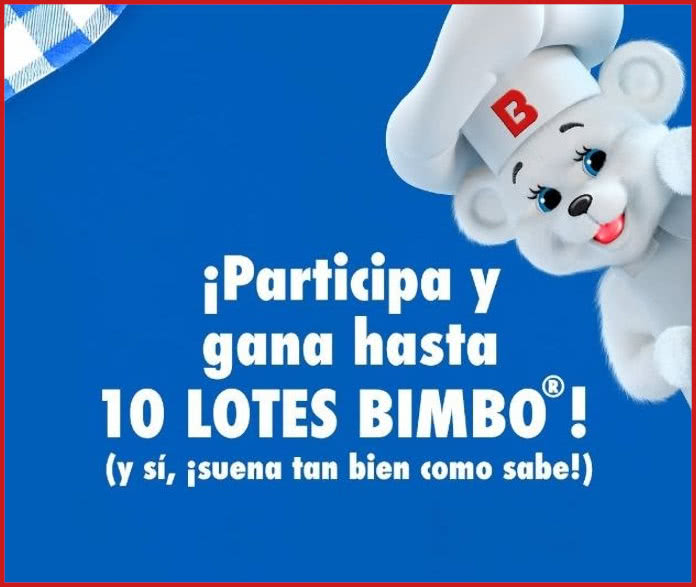 Sorteo Bimbo 10 Lotes