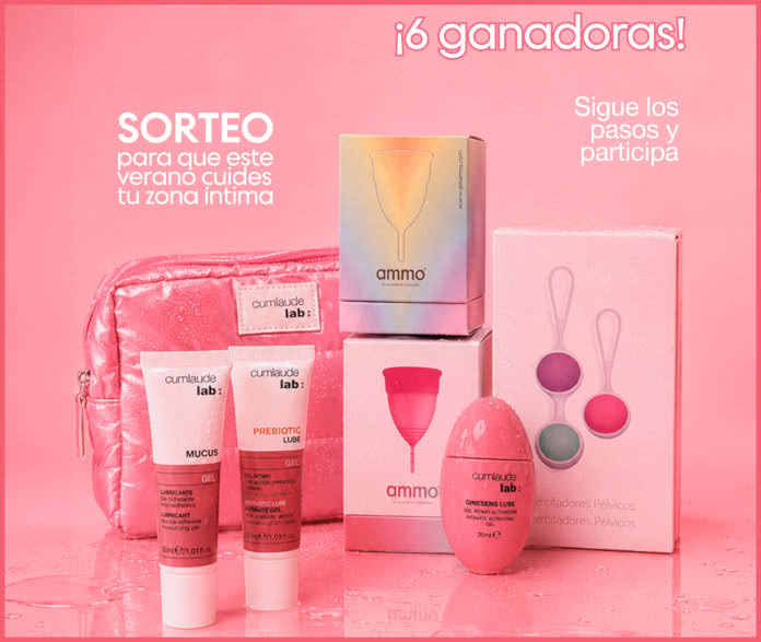 Sorteo Cumlaude Lab 6 Ganadoras Kit Zonas Intimas