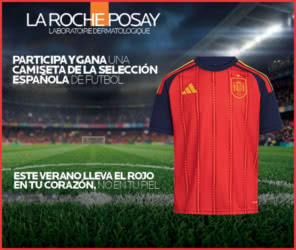 Sorteo La Roche Posay Camiseta Selección Española