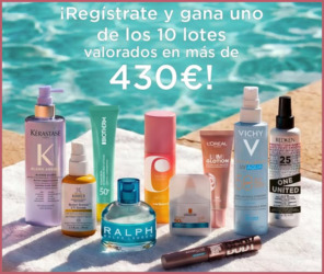 Sorteo Loreal 10 Lotes 430 Euros