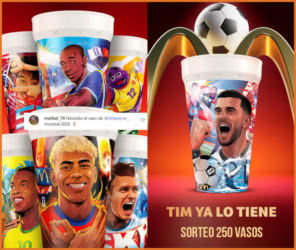 Sorteo Mcdonalds 250 Vasos Mundial