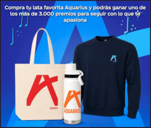 Sorteo Por Compra Aquarius 3000 Premios