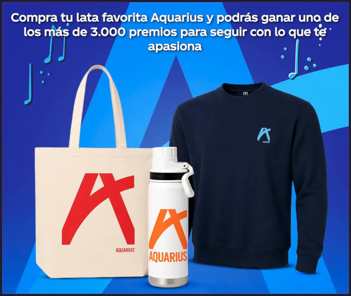 Sorteo Por Compra Aquarius 3000 Premios