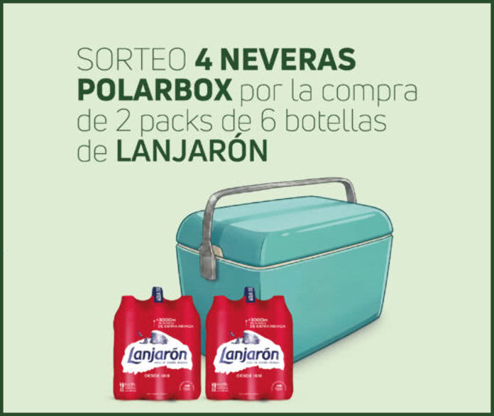 Sorteo Por Compra Coviran Lanjaron 4 Neveras Polarbox