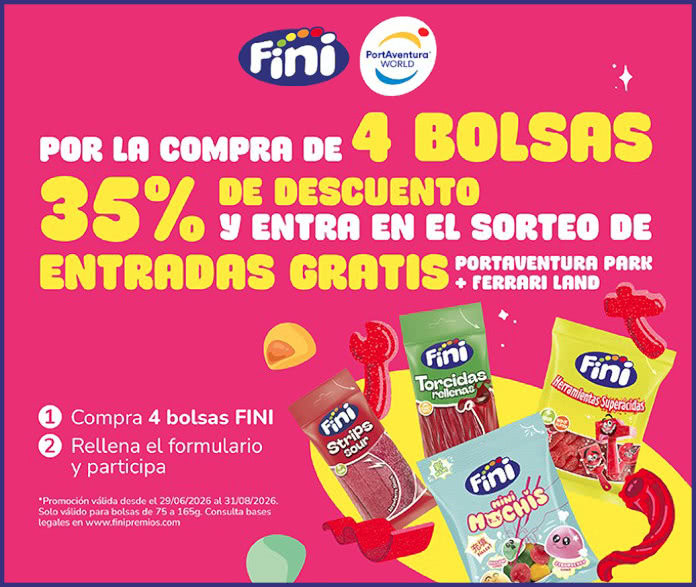 Sorteo Por Compra Fini Port Aventura Entradas